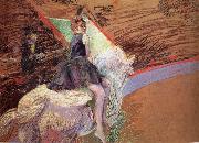 toulouse-lautrec, in the circus Fernando, horseman on Weibem horse
